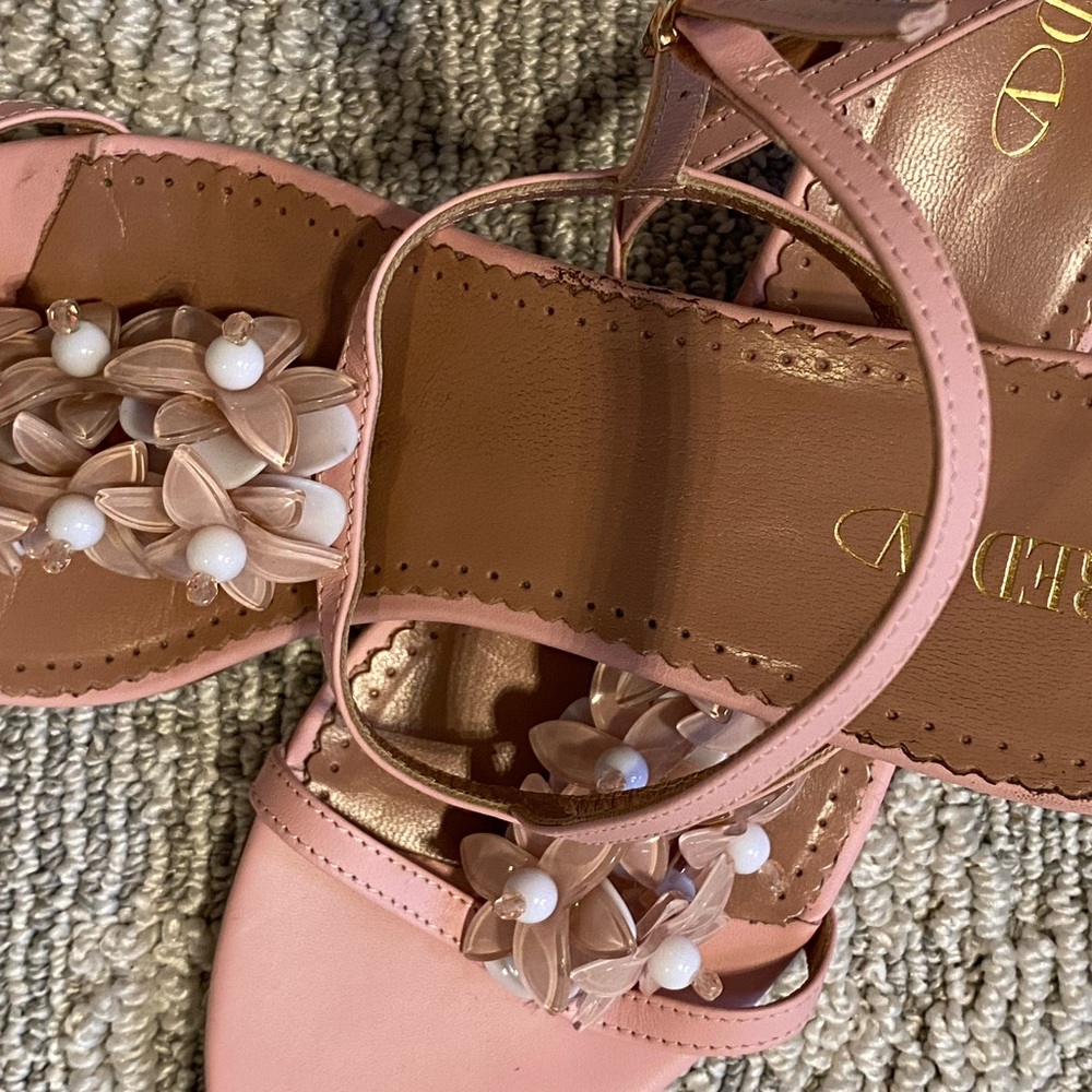 RED by Valentino Pink Strappy Heels EU 39. EUC - Picture 9 of 12